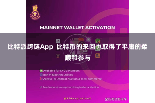 比特派跨链App 比特币的来回也取得了平庸的柔顺和参与